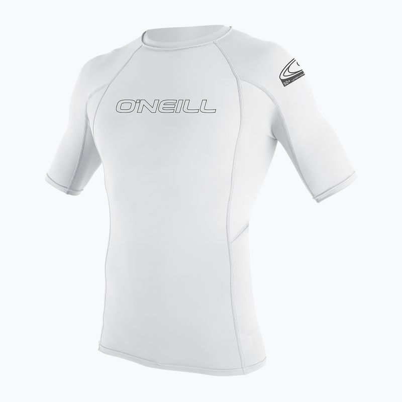 O'Neill Basic Skins Rash Guard, maglia da bagno per bambini, bianco