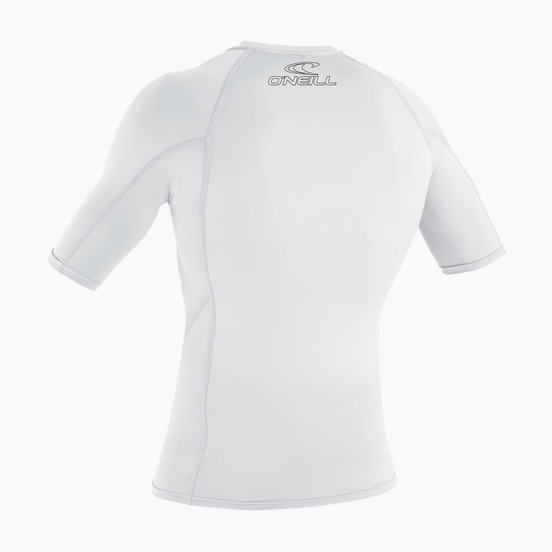 O'Neill Basic Skins Rash Guard, maglia da bagno per bambini, bianco 2
