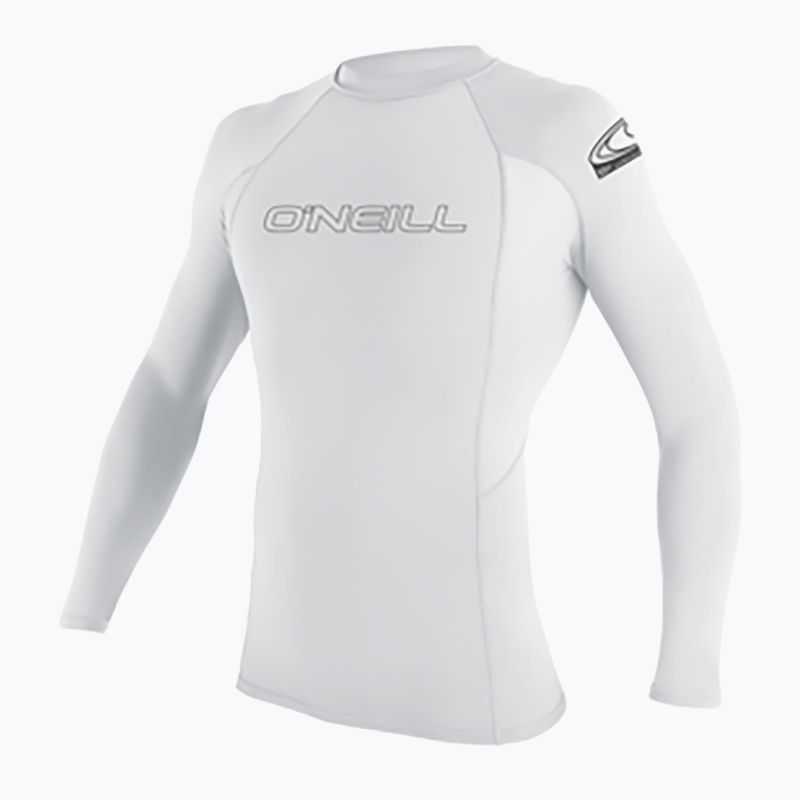 Nuoto per bambini a maniche lunghe O'Neill Youth Basic Skins Rash Guard bianco