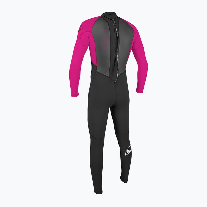 Muta da bambino O'Neill Reactor-2 3/2 Back Zip Full nero/berry 2