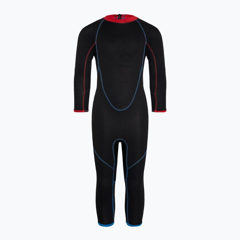 O'Neilller Reactor-2 2 mm Back Zip Full bambini nuotare schiuma ej9/ocean/graph/red 6