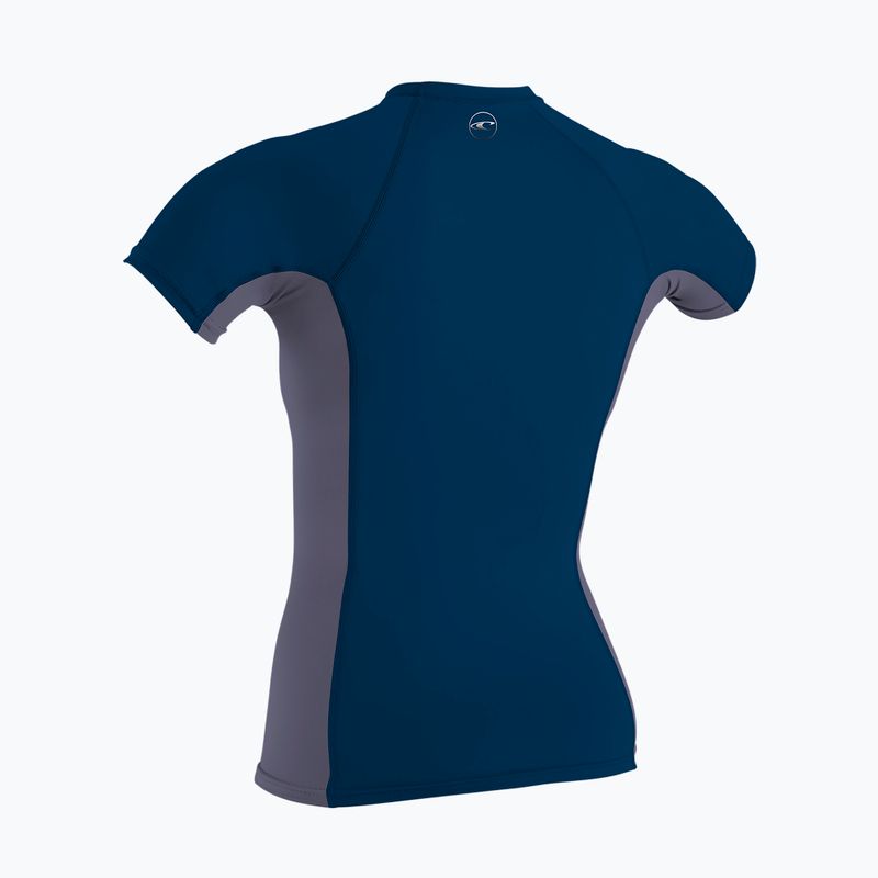 Maglietta da bagno donna O'Neill Premium Skins Rash Guard abyss/dusk/abyss 2