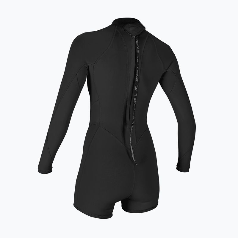 Muta da donna per il nuoto O'Neill Bahia 2/1 mm Back Zip Spring black/black/black 2