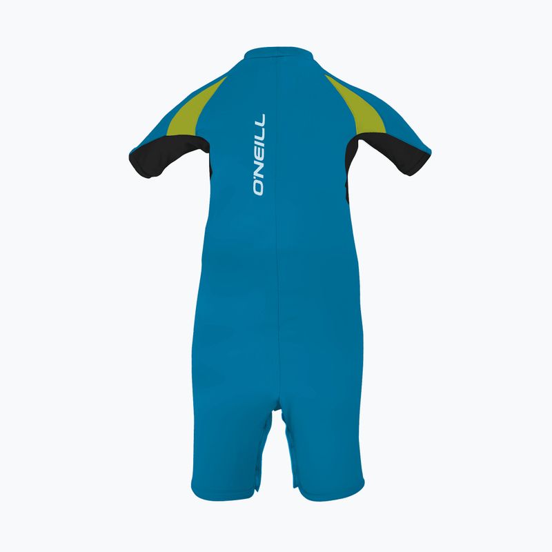 Tuta da bambino UPF 50+ O'Neill Infant O'Zone UV Spring sky/nero/lime 2