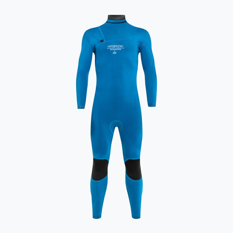 Uomo O'Neill Hyperfreak 4/3+ Chest Zip Full Black Swim Foam 4