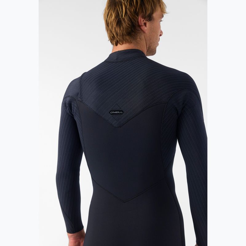 Muta da nuoto uomo O'Neill Hyperfreak 5/4+ mm Chest Zip Full black/black 7