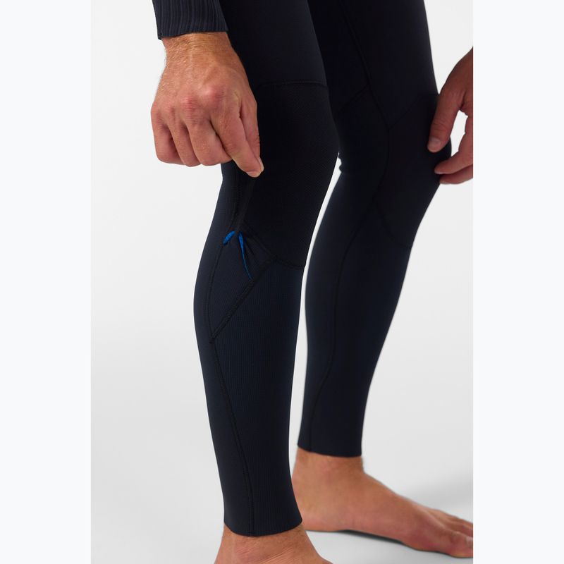 Muta da nuoto uomo O'Neill Hyperfreak 5/4+ mm Chest Zip Full black/black 8