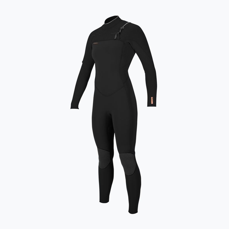 Muta da nuoto donna O'Neill Hyperfreak 4/3+ mm Chest Zip Full black/black
