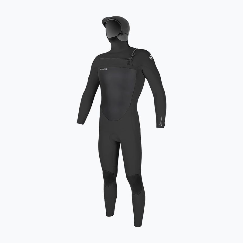 Uomo O'Neill Epic 6/5/4 Chest Zip W/Hood Black Swim Foam