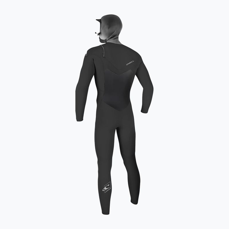 Uomo O'Neill Epic 6/5/4 Chest Zip W/Hood Black Swim Foam 2