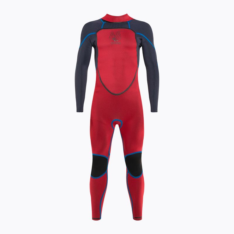 Uomo O'Neill Psycho Tech 5/4+ Back Zip Full Black Swim Foam 4