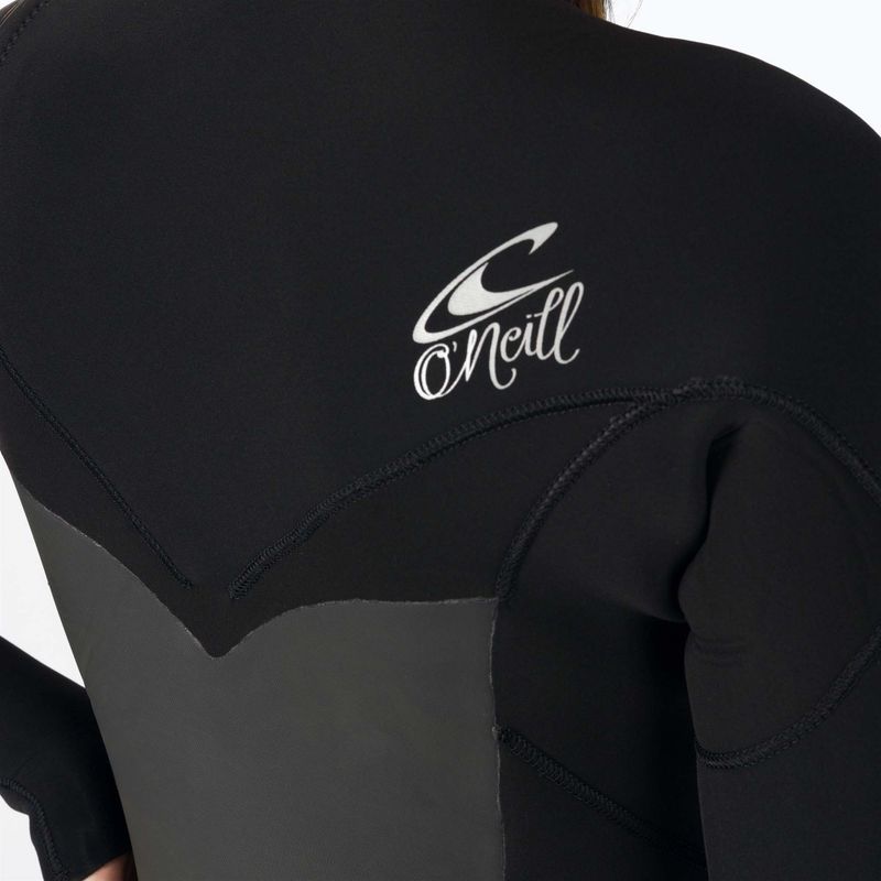 Schiuma da nuoto da donna O'Neill Epic 5/4 Chest Zip Full nero 5