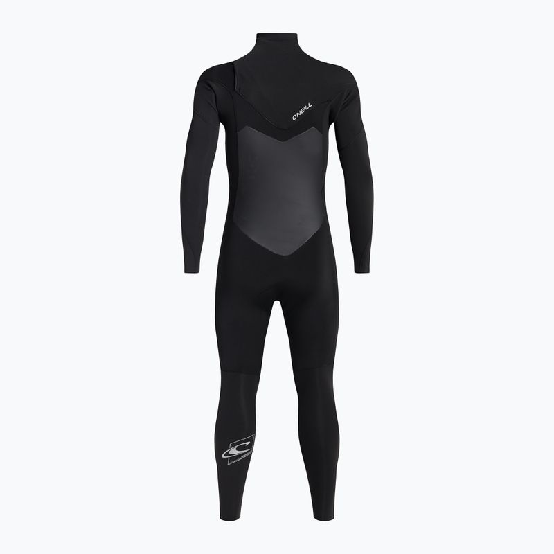 Uomo O'Neill Epic 3/2 Chest Zip Full Black Swim Foam 3