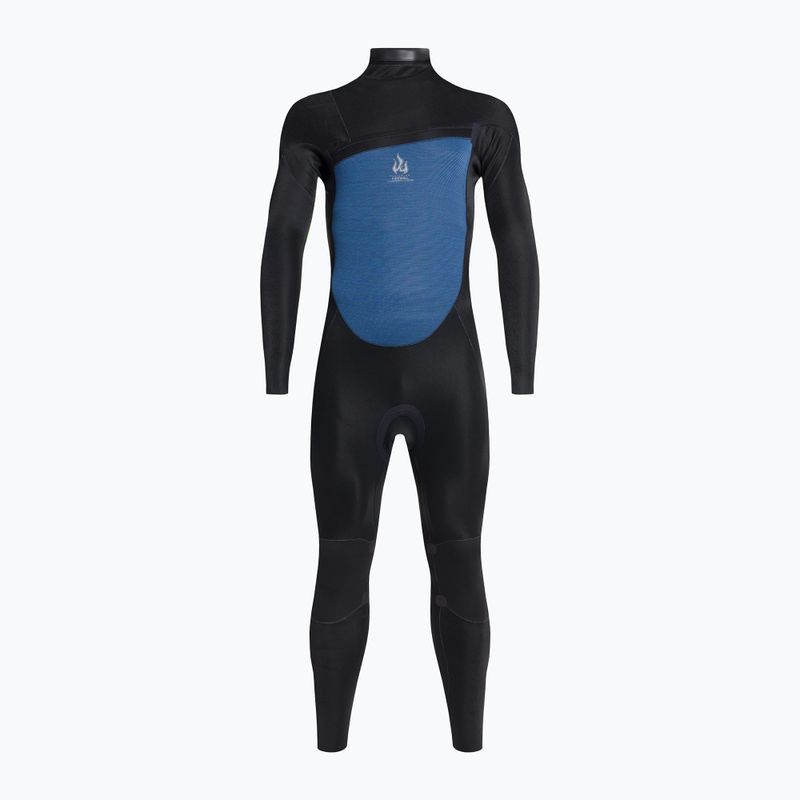 Uomo O'Neill Epic 3/2 Chest Zip Full Black Swim Foam 4