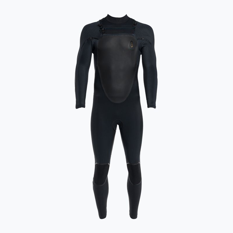 Uomo O'Neill Mutant Legend 5/4 Chest Zip W/Hood Full Black Swim Foam 4