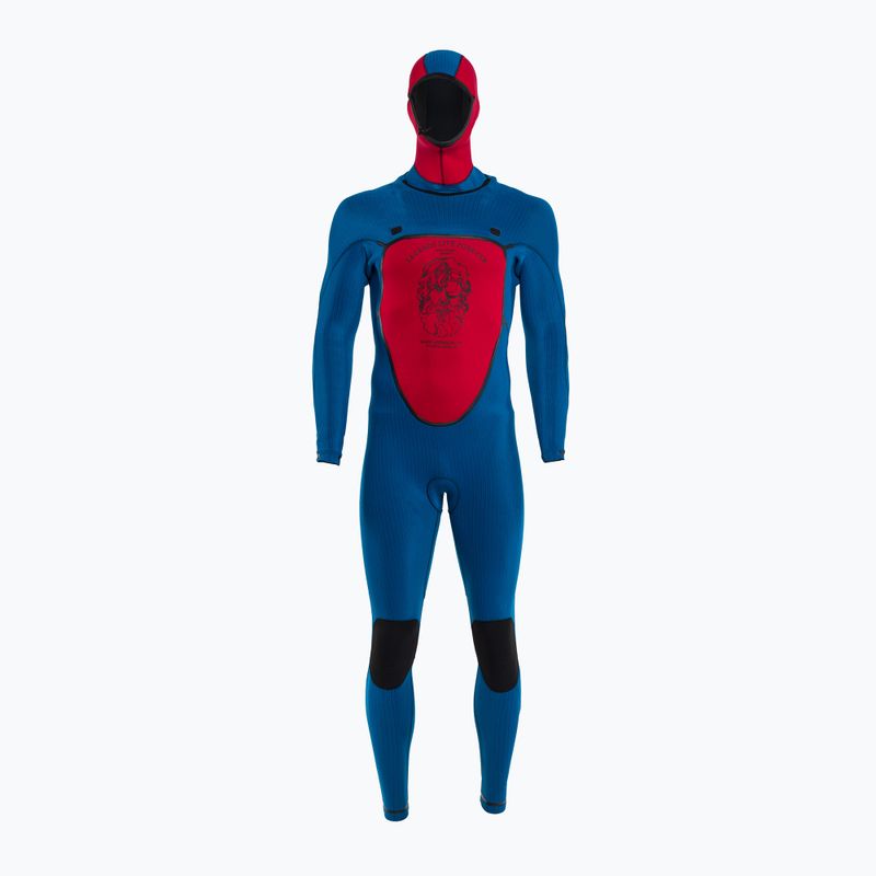 Uomo O'Neill Mutant Legend 5/4 Chest Zip W/Hood Full Black Swim Foam 6