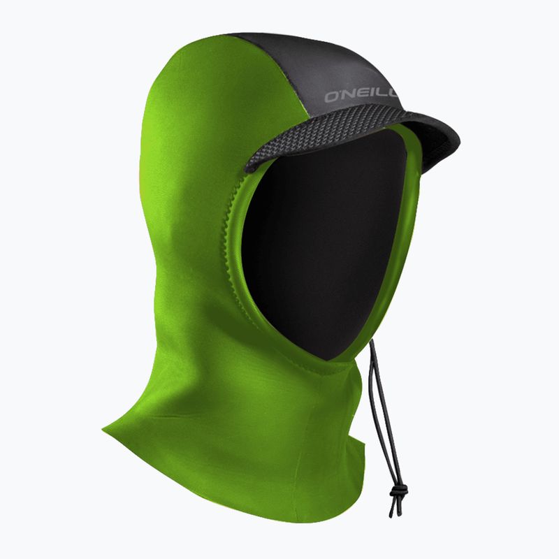 Cappuccio in neoprene O'Neill Psycho 3mm dayglo green per bambini