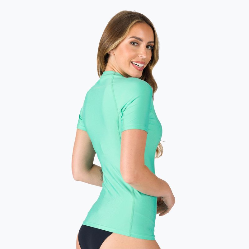 Maglietta da bagno da donna O'Neill Basic Skins Rash Guard light/aqua 3
