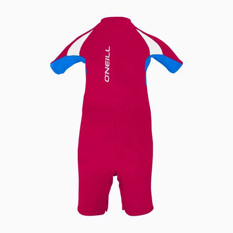 Tuta da bambino UPF 50+ O'Neill Infant O'Zone UV Spring anguria/cielo/bianco 2