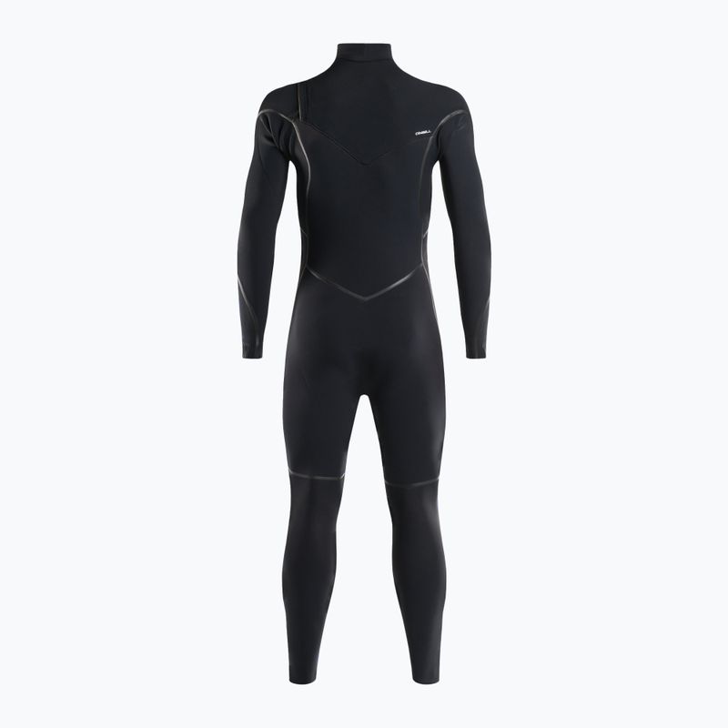 O'Neill Psycho One 3/2 Chest Zip Foam Full nero da uomo 3