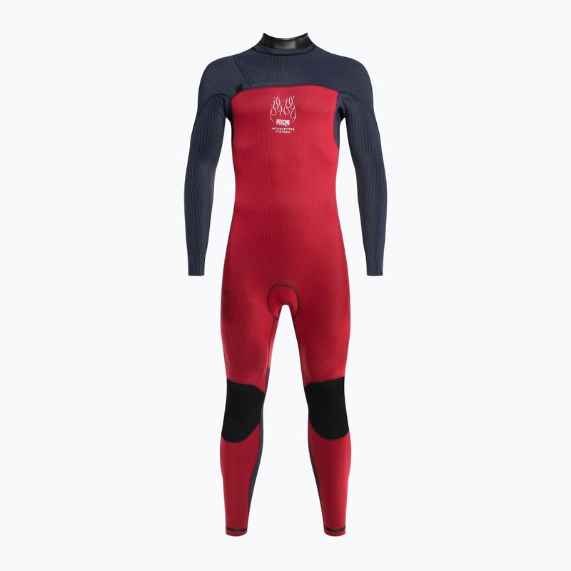 O'Neill Psycho One 5/4 Chest Zip Foam Full nero da uomo 4