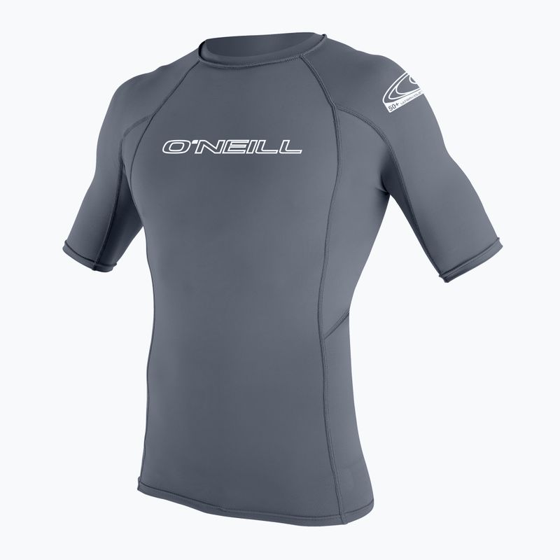 Camicia da bagno O'Neill Basic Skins Rash Guard da uomo, grafite