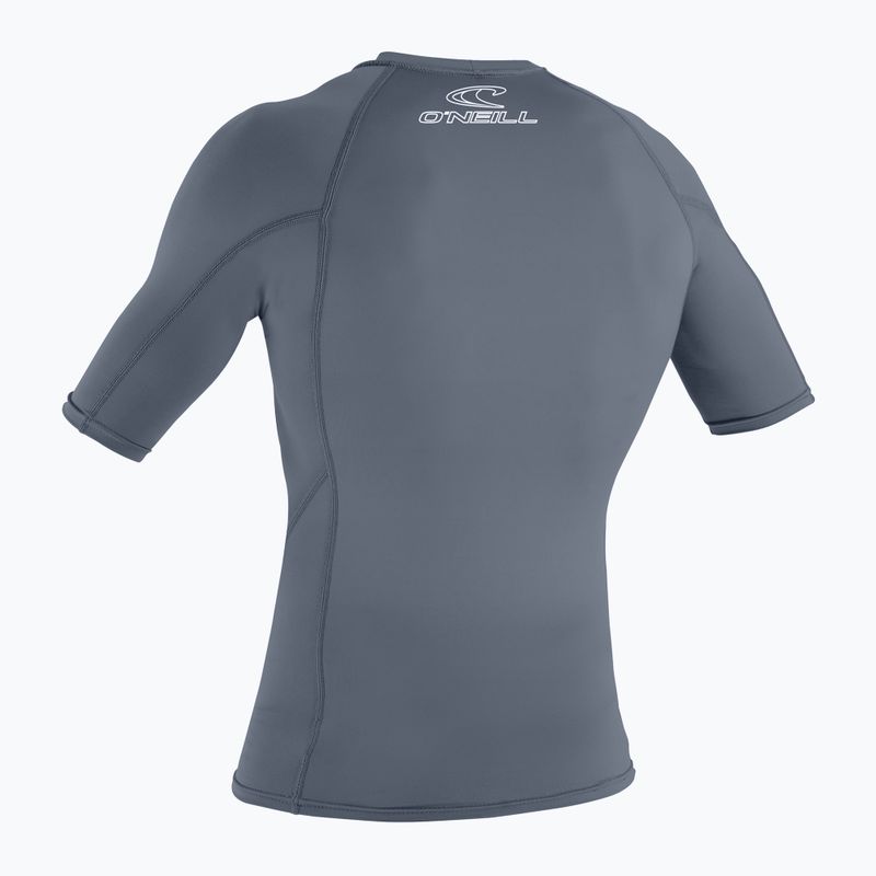 Camicia da bagno O'Neill Basic Skins Rash Guard da uomo, grafite 2