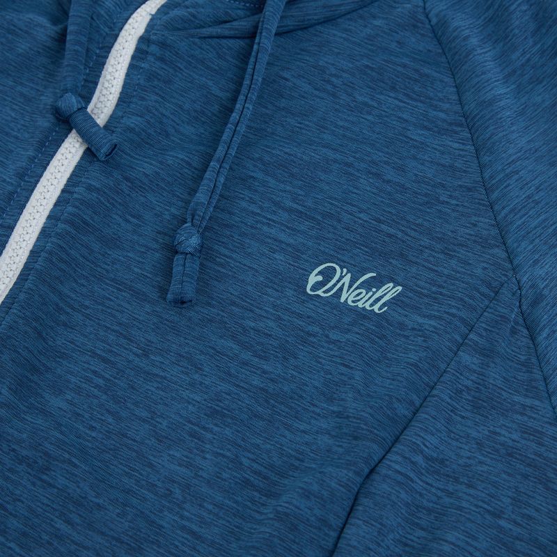 Felpa in neoprene da donna O'Neill Blueprint Full Zip Sun Hoodie deep sea 3