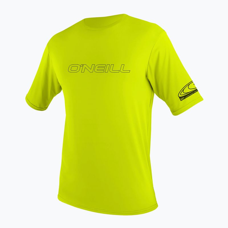 O'Neill Youth Basic Skins Sun Shirt camicia da bagno per bambini lime