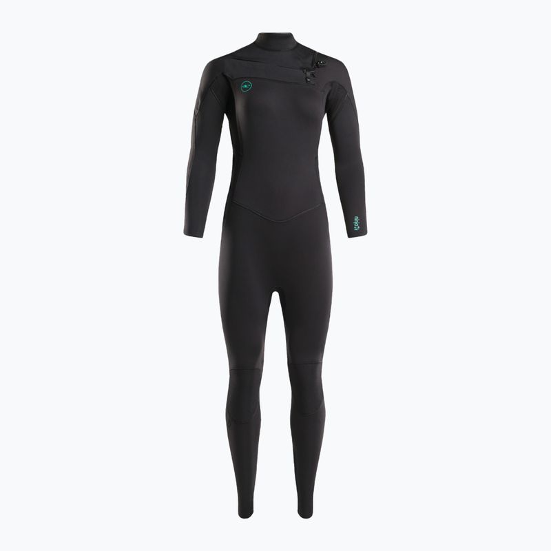 Schiuma da nuoto da donna O'Neill Ninja 4/3 Chest Zip Full nero 2