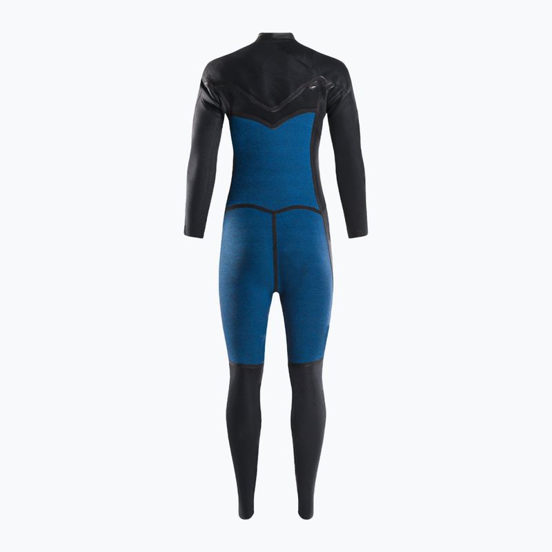 Schiuma da nuoto da donna O'Neill Ninja 4/3 Chest Zip Full nero 5