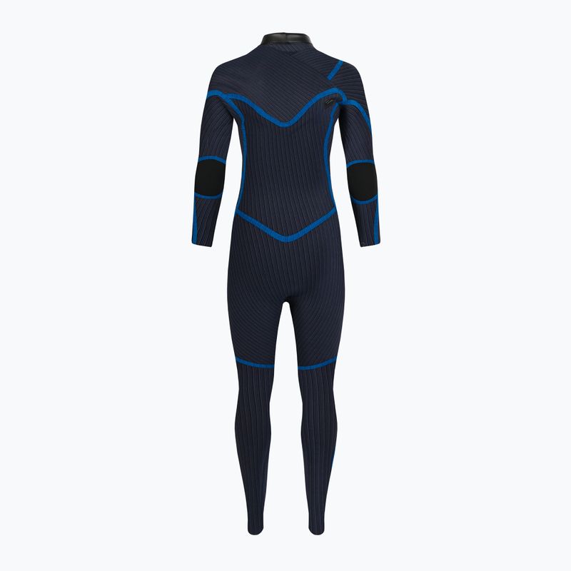 Bambini O'Neill Hyperfreak 5/4+ Chest Zip Full swim foam hg9/navy/bloodshot/nero 5