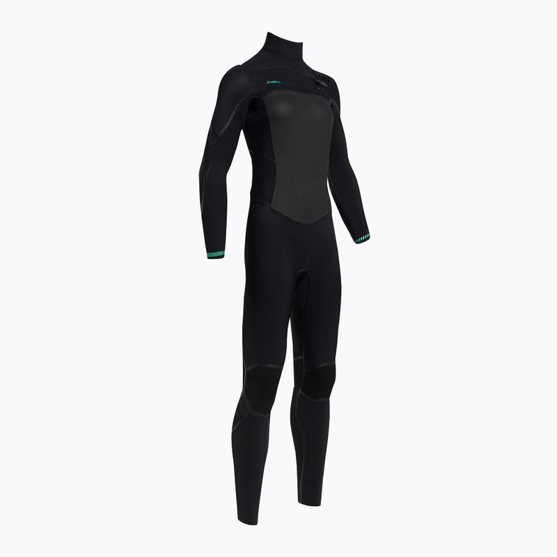 Donna O'Neill Psycho Tech 4/3+ Chest Zip Full Black Swim Foam