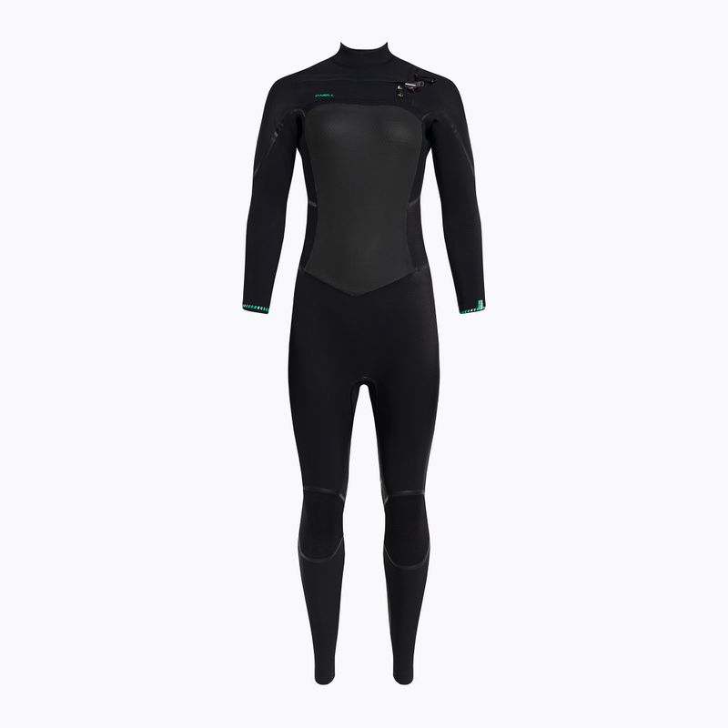 Donna O'Neill Psycho Tech 4/3+ Chest Zip Full Black Swim Foam 2