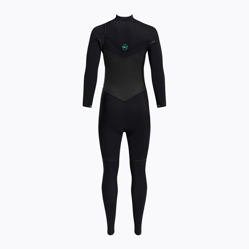 Donna O'Neill Psycho Tech 4/3+ Chest Zip Full Black Swim Foam 3