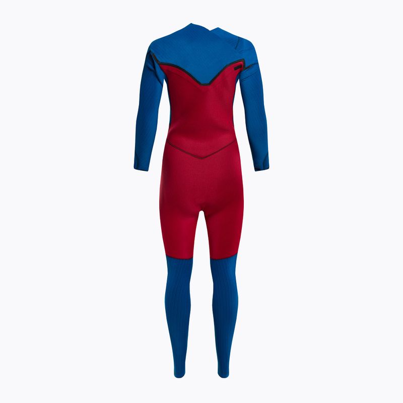 Muta da bagno O'Neill Psycho One 3/2 Chest Zip Full navy da uomo 5