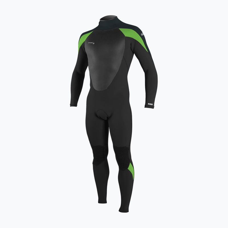 Uomo O'Neill Epic 3/2 Back Zip Full nero/gunmetal/dayglo Swim Foam