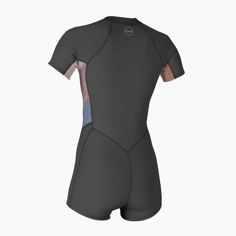 Muta da donna O'Neill Bahia 2/1 Front Zip Spring graphite/desert bloom/drift blue 2