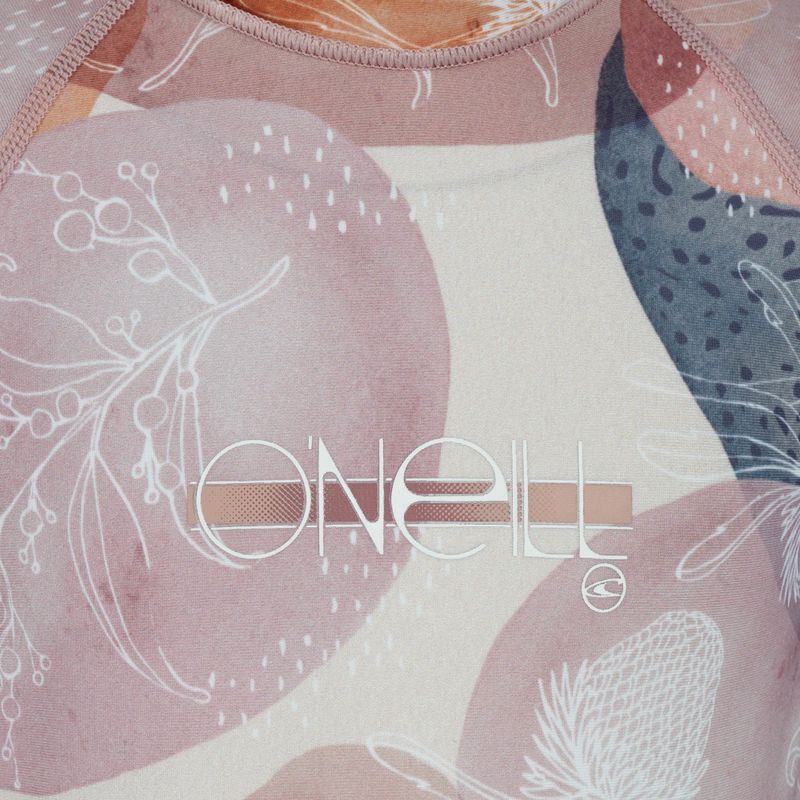 O'Neill Premium Skins Rash Guard - maglietta da bagno per bambini deserto/fioritura/diritto/azzurro 3