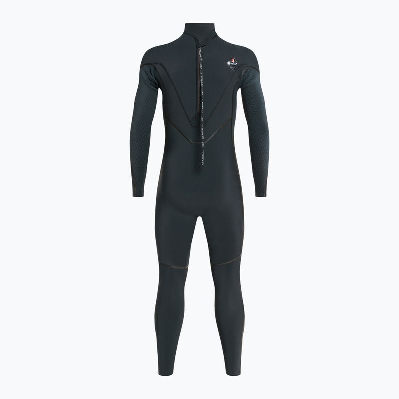 Uomo O'Neill Hyperfreak Fire 4/3+ Back Zip Foam Full nero 3