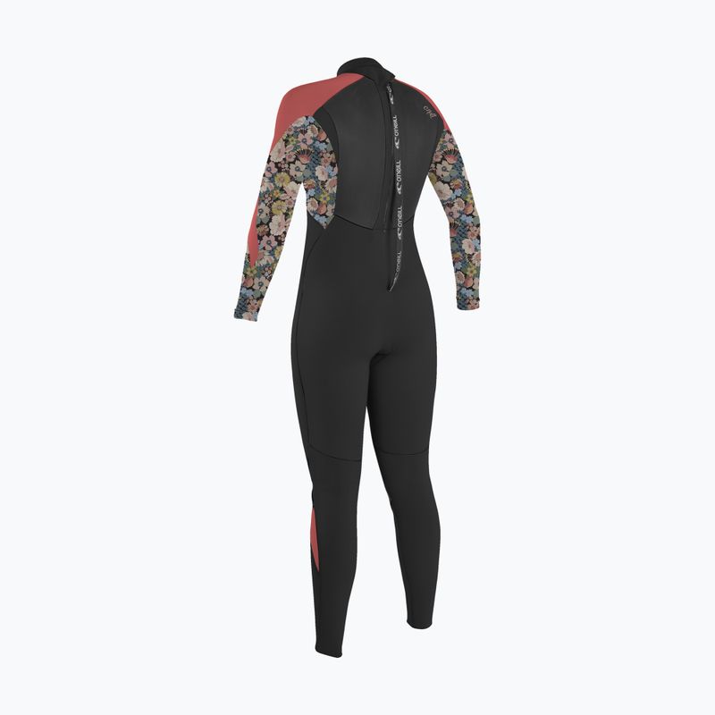 Muta da bambino O'Neill Girls Epic 4/3 Back Zip Full nero/twiggy/tea rose 2