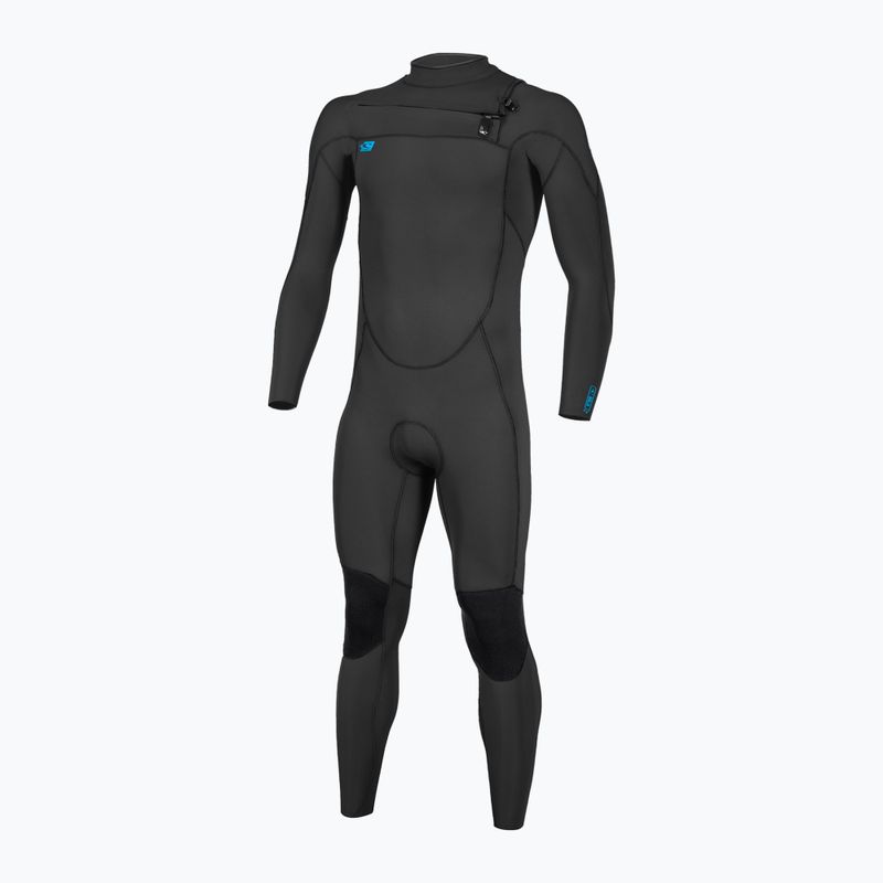 O'Neill Youth Ninja 5/4 Chest Zip Full nero/nero/nero schiuma da nuoto per bambini