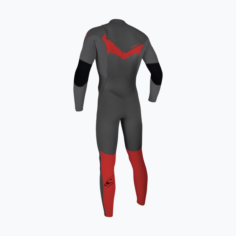 Muta per bambini O'Neill Youth Epic 5/4 Chest Zip Full graphite/smoke/red 2