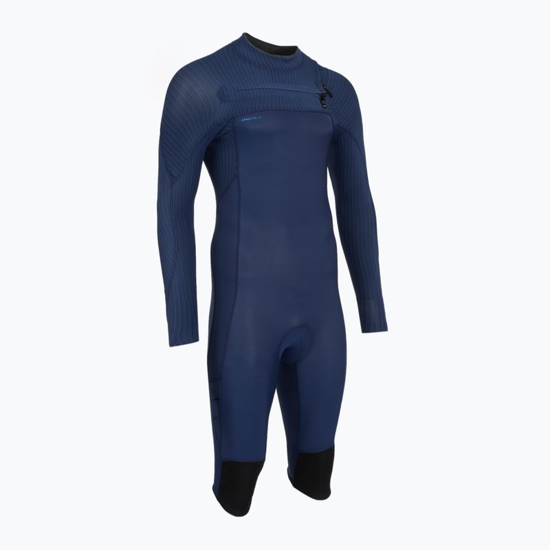 Uomo O'Neill Hyperfreak 4/3+ Chest Zip L/S Swim Foam navy