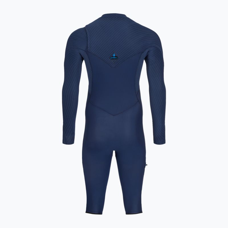 Uomo O'Neill Hyperfreak 4/3+ Chest Zip L/S Swim Foam navy 3