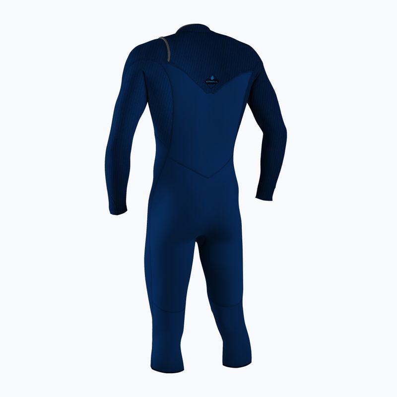 Uomo O'Neill Hyperfreak 4/3+ Chest Zip L/S Swim Foam navy 2