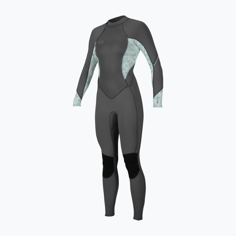 O'Neill Bahia 3/2 Back Zip Full hy8 graphite/mirage tropical/m Swim Foam da donna