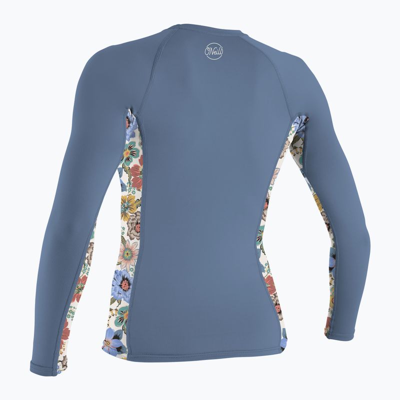 Nuoto donna manica lunga O'Neill Side Print Rash Guard infinity/talitha 2