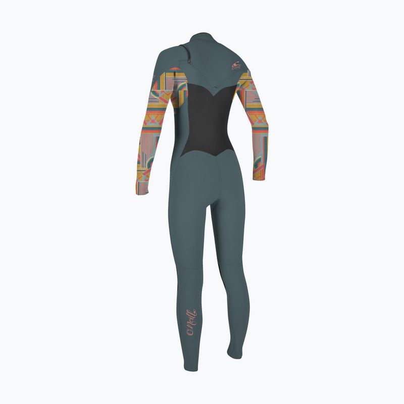 Donna O'Neill Epic 4/3 Chest Zip Full shade/arta geo swim float 2