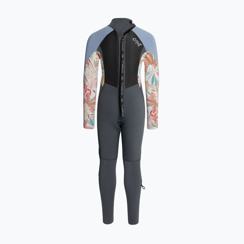 O'Neill Girls Epic 5/4 Back Zip Full graphite/dahlia/infinity Muta da bambino 3
